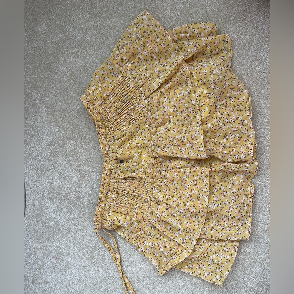 Brownie skort with elastic waist band